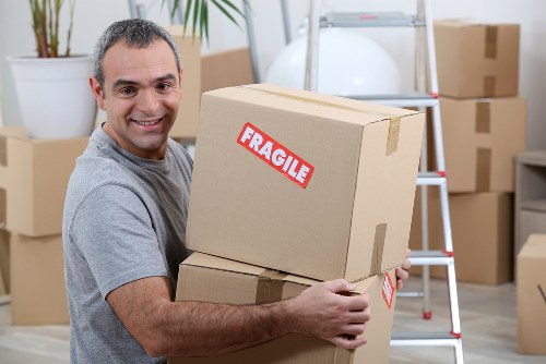 Commercial moving team planning a business relocation in Enfieldlock
