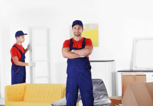 Local removals team planning a move in Enfieldlock