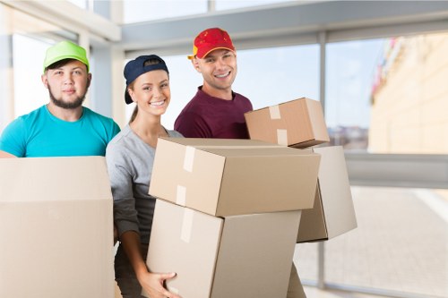 Van transport service in Enfieldlock with boxes and furniture
