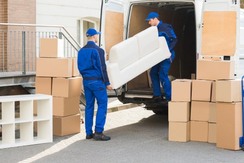 Residential removals support for a house move in Enfieldlock