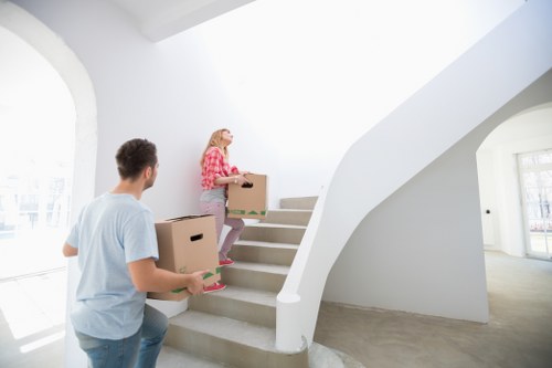 Local commercial movers handling office relocation logistics