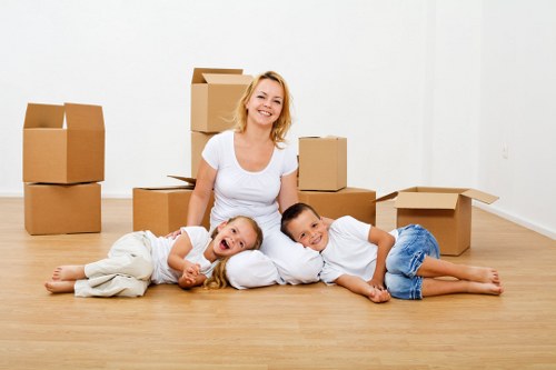 Commercial removals support for an office move near Enfieldlock