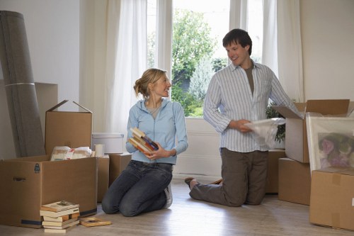 Packing and transport support for office relocation services in Enfieldlock