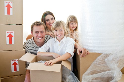 Careful handling of fragile belongings during a local Enfieldlock removal